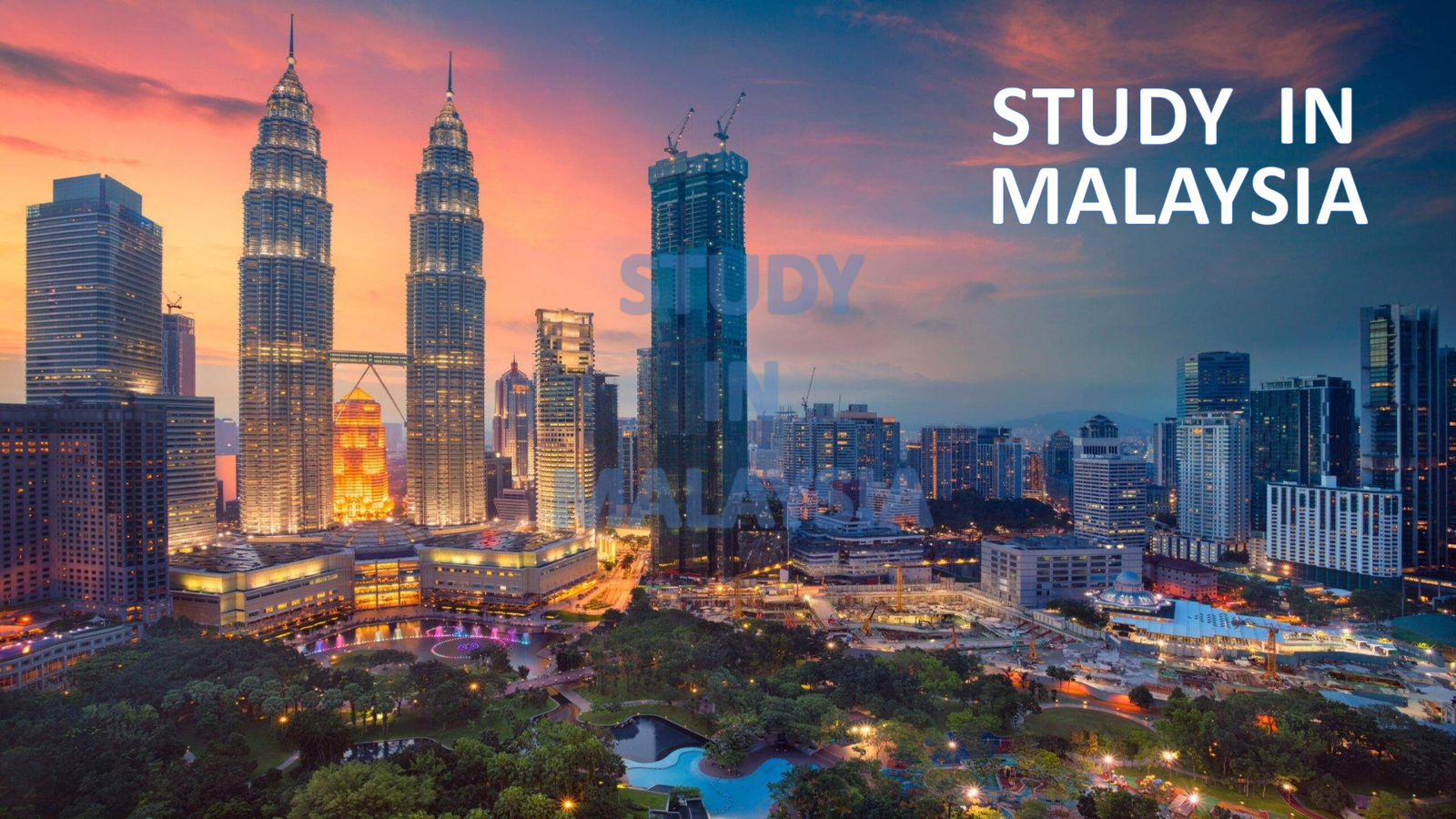 STUDY IN MALAYSIA